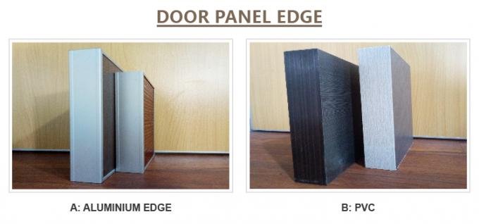 Schalldichte doppelte Blatt-Pendeltür, Aluminiumrahmen-Innenraum