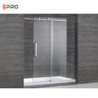 1,4 mm dicke Aluminium-Badezimmertüren, Hotel-Schiebetüren für den Innenbereich, rahmenlose Toilettenglastür