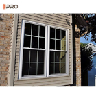 Customized Aluminium Doppelt Top Hang Fensteröffner amerikanische Sash Fenster