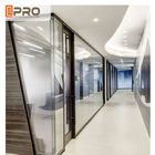 Transparentes modulares Büro-Fach, ausgeglichene hohe Büro-Glasfächer