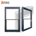 Amerikanisches einzelnes Doppeltes Hung Thermal Break Aluminum Window/vertikales gleitendes Schiebefenster