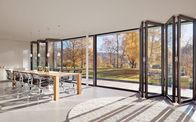 Multi Farbaluminiumglasschiebetüren für Wohnzimmer mit Bifold chinesischer Schiebetür der Schiebetür der Sicherheit