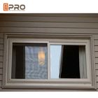 Aluminiumgleitendes Glaswindows, Entwürfe Haus-Windows schiebend verschiedene, die Profil des gleitenden Fensters der Fensterkurbel schieben