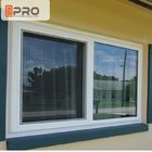 Doppelverglaste gleitende des Öffnungs-Musters Windows horizontale AluminiumGleisanlage des gleitenden Fensters nach Maß