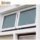 1.4mm Feld-Stärke-Metallmarkise Windows/einzelne Spitzen-Hung Window-Aluminiumfensteraluminiummarkisen für das Hauptbeeindrucken