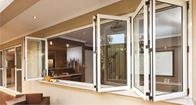 Bi-faltende Fenster des reflektierenden Aluminiumgleitenden Glasfensters/der horizontalen Bifold Windows-Bifaltenaluminiumtür für