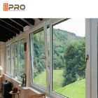 Horizontale öffnende Muster-Neigung und Drehung Aluminium-Windows, hölzernes doppelverglastes Fenster