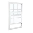 Kundengebundene amerikanische Aluminiumhardware Farbeinzelne Hung Window With Glass Types
