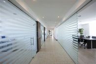 ISO-moderne halbhohe Glaszellen-Teiler, Chef Office Partition Wall