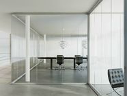 Modernes doppelverglastes Büro verteilt Aluminiumlegierungs-Rahmen des Grad-6063-T5