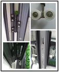 Multi- Platten-Aluminiumfalttüren für Energiesparende gefaltete Maschenfalten-Eingangstür mit Fliegengitter-Außenwohnfalte