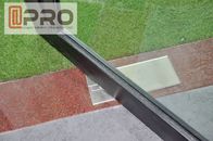 Multi Farbaluminiumgelenk-Türen ISO-Bescheinigung mit ausgeglichener Glastürglasfront des doppelten Gelenktürgelenkscharniers