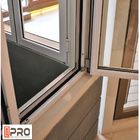 Staub-Widerstand, den Aluminiumspitze Hung Window For House Projects Größenspitze besonders anfertigte, hing Aluminiumfenster hing Spitzenfenster, a