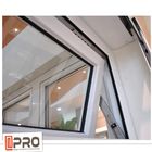 Hurrikan-Auswirkungs-Aluminiummarkisen-Windows ISO-Bescheinigung mit Ketten-Windenörtlich festgelegten Fenstern der Spitzenmarkisenfenster-Unterseite