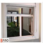 Hurrikan-Auswirkungs-Aluminiummarkisen-Windows ISO-Bescheinigung mit Ketten-Windenörtlich festgelegten Fenstern der Spitzenmarkisenfenster-Unterseite