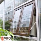Muster-Elektrophoreseglasmarkisenfenster kleine Aluminiummarkisen-Windows horizontales öffnendes mit Grill
