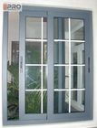 Wasserdichtes doppelverglastes gleitendes Windows, horizontales gleitendes Windows-Aluminiumpulver beschichtete gleitendes Aluminiumfenster