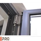 Zeitgenössisches Aluminiumflügelfenster Windows mit SicherheitMaschendraht WINDOWS-TÜR-Fenster-Flügelfenstergriff DES FLÜGELFENSTER-ISO9001