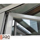 Aluminiumflügelfenster Windows des Profil-6063-T5 mit bifold Aluminiumfenstern der Doppelverglasungs-kundengebundenen Größe