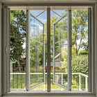 125mm Architekturvorhang-Aluminiumflügelfenster Windows