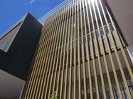Gebäude schließt Aluminium-vertikale Schatten-Jalousien Sun Fensterläden
