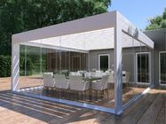 5m x 3m Garten-listete Aluminiumrohr-Pergola ISO9001 auf