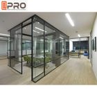 Moderne Aluminiumglasrahmen-entfernbare Wand-kühle Büro-Fächer