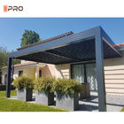 Motorisierte Gazebo-modernes Aluminiumlouvre-Dach-im Freien bioklimatische Pergola