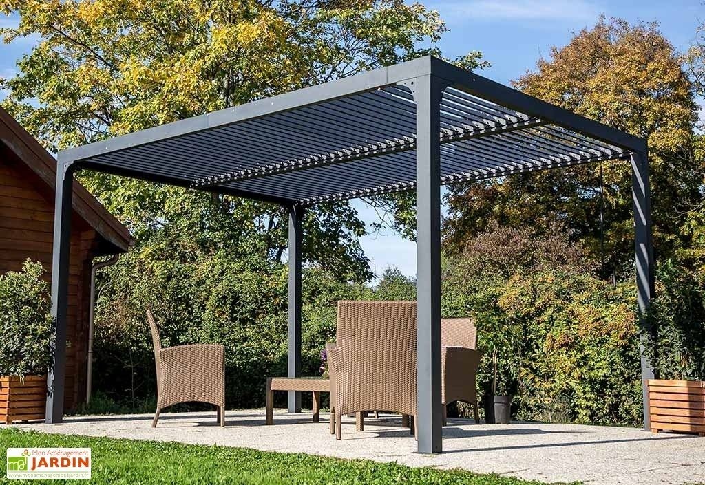 Elektrisches Patio-Falten-Jalousien-Dach-moderne Aluminiumpergola