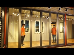 Außen-Aluminium-Glas-Zweifach-Patio-Schiebetür