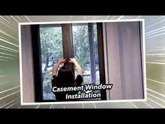 2 mm Aluminium-Doppelverglasung Premium-wetterdichte Glasschiebetüren 2,1 m Höhe