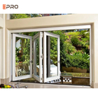 Schieben des Küchen-Falten-Fenster-Sicherheits-Akkordeon-Patio-thermischer Bruch-Aluminiumprofils