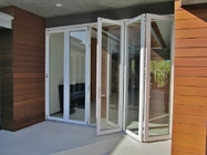 T5 Aluminium Falttüren Corner Bi-Folding Terrassentüren für Mountain House Condo