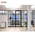 Kundenbezogenheit Modernes Büro trennt Raum-schalldichtes doppeltes Glaswand-Aluminiumrahmen-System