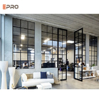 Kundenbezogenheit Modernes Büro trennt Raum-schalldichtes doppeltes Glaswand-Aluminiumrahmen-System