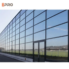 Baumaterial-unsichtbare Aluminiumzwischenwand-Planungs-Spinnen-Vorhang-Glas-Wand im Freien