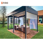 Individuell angepasste moderne Aluminium-Pergola Patio Outdoor Automatisches Öffnen Louvered Dach Pergola