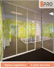 Büro-Wand-Teiler nach Maß verteilen mit ausgeglichener kundengebundener Glasgröße