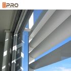 Horizontales Öffnungs-Aluminiumjalousien-Fenster-Australien-Standardpulver beschichtete kundengebundene Farbe
