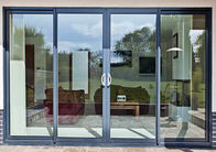Moderne Haus-Sicherheits-Aluminiumglasschiebetüren mit dem Pulver, das versteckte Schiebetüren beschichtet, verdoppeln Schiebetüren