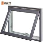 Solide Beweis-Isolierungs-Spitze Hung Aluminum Awning Windows/Glasplatte-Hung Windows-Aluminiumfenstermarkisen für Haus