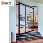 Moderne ausgeglichene Glasgelenk-Eingangstür-Stärke 1,4/1,6 Gelenktürmoderner Außengelenk /1 .8/2.0mm Türeinstieg