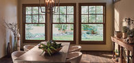 Im amerikanischen Stil Doppeltes Hung Window/Belüftungs-Aluminiumschiebefenster-Edelstahl-Sicherheits-Masche