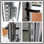 Handelsaluminiumscharnier-Pendeltür-fertige OberflächenSchalldämmungsaluminiumjalousien-Drehtürscharniere für Tür