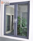 Horizontales Aluminiumfeld-Flügelfenster-Fenster, doppeltes Platten-Franzose-Flügelfenster-Windows-Aluminiumflügelfensterfensterpreis