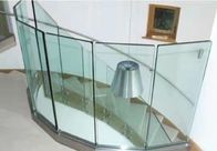 Glasframeless Aluminiumbalustrade swimmingpool-Zaun-Spigots 0.3mm