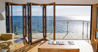 Gleitendes Küchen-Glasbalkon-Falten-Aluminiumfenster