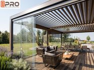 Landhaus-moderner Aluminiumpergola-einziehbarer Garten-wasserdichte Pergola-Abdeckungen