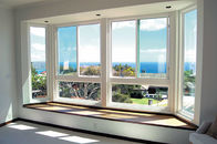 Doppeltes ausgeglichenes Glasur Slidng-Flügelfenster Windows Aluminium-Porfile