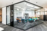 Innenglaswandtrennwände der modernen Aluminiumwand für Büros